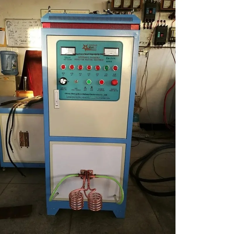 Induction Brazing Machine  automatic welding machine Metal Axe Forging Harden Induction Heating Machine