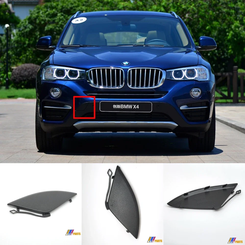 Fit 14-17 BMW X4 F26 20dX 20iX 28iX 30dX 35dX 35iX Front TOW COVER xDrive SAV Bumper X LINE