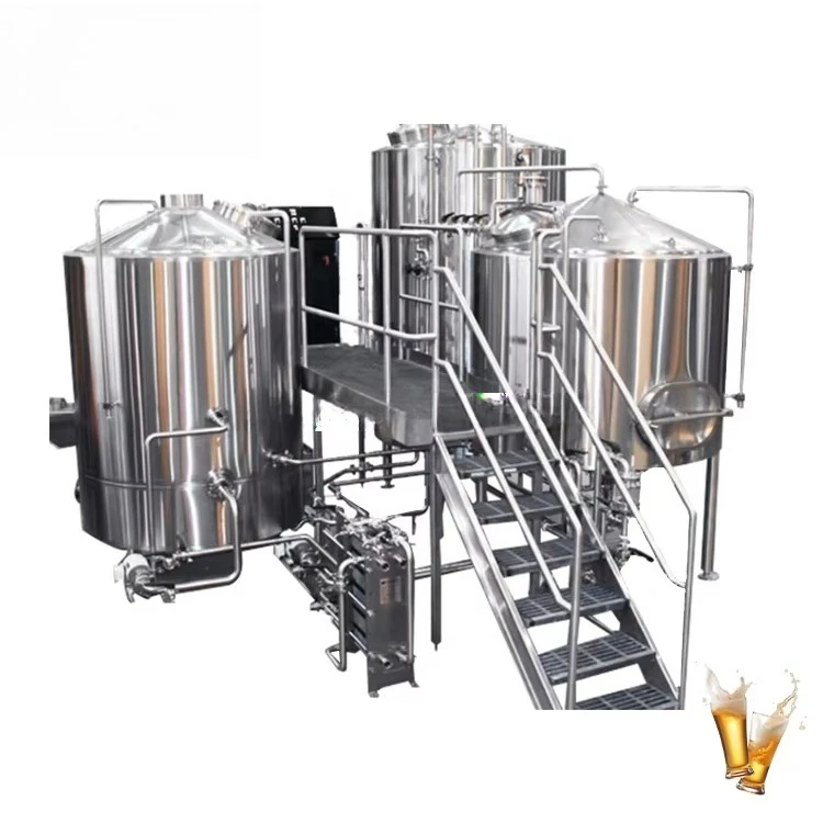 1000L & 2000L Craft Beer Brewery Equipment for Micro Brewery Factory Plant with Pump 5 Years Warranty Easy  to Operation