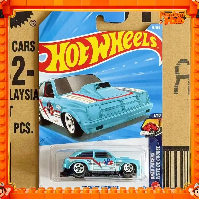 ホットウィール シリーズ 2026c ダイキャストカー # 76 シボレー シェベット 1:64 スケール 合金＆プラスチック製 コレクターズトイ ファンへのギフト