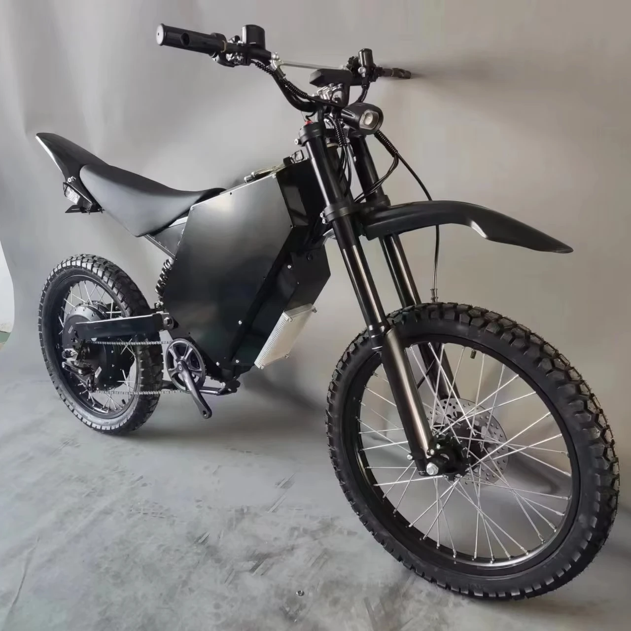 City Street Bike 72V  Stealth Bomber E-Bike 15000W Mountain Electric Bicycle With 180KM Range