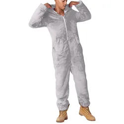 Onesie à capuche pour hommes adultes, vêtements de nuit moelleux, pyjama de salon, combinaisons Teddy Smile, chaud, hiver, 1 pièce