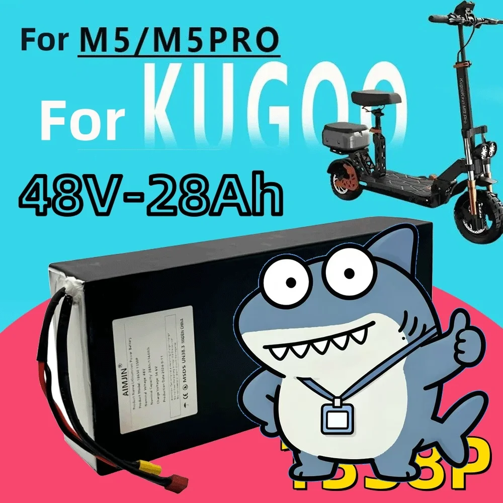🔥For Kugoo M5/M5Pro/MaxSpeed 13S8P 48V 28000mAh Folding Electric Scooter Battery Pack 💎