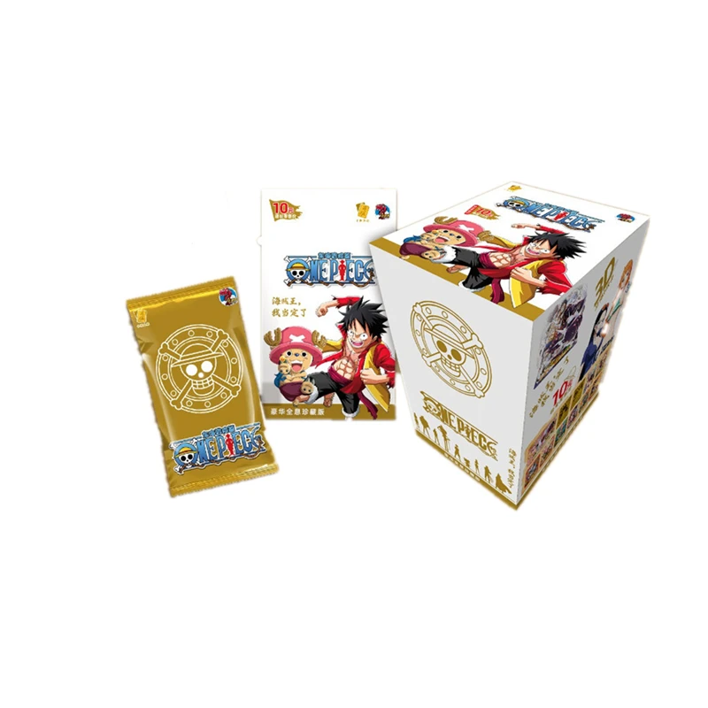 Cartes de collection One Piece, boîte de rappel, cartes de jeu d\'anime rares