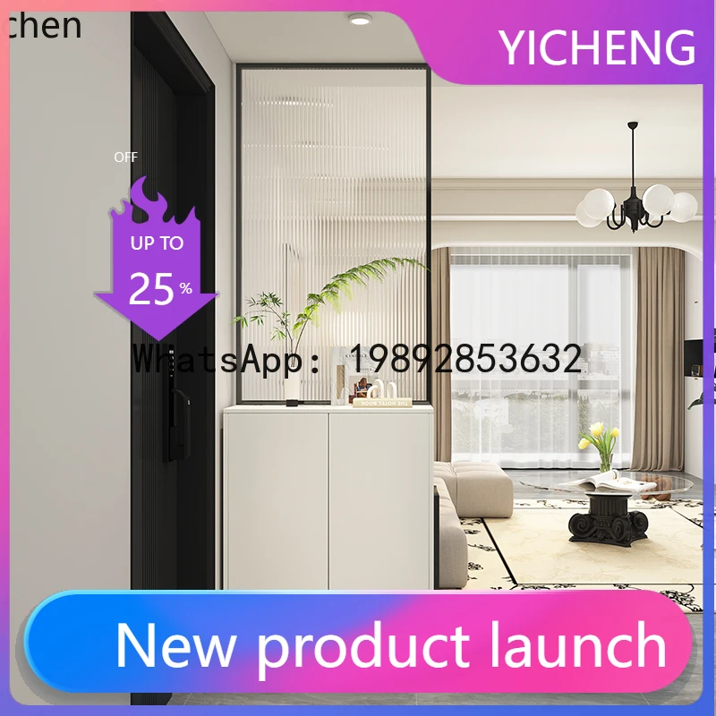 A2-26 Living Room Partition Cabinet Screen Modern Simple Directly Opposite Entry Door Hallway Cabinet Shoe Cabinet Integrated