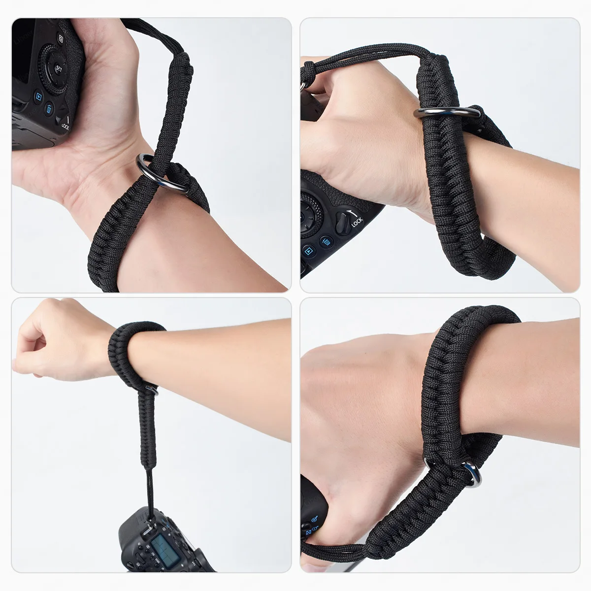 Camera Wrist Strap for Canon Nikon Sony Fujifilm Olympus DSLR and Mirrorless Quick Release Durable Camera Hand Strap