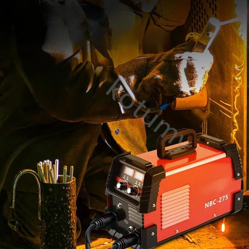 Portable Electric Welding Machine MMA MIG Carbon Dioxide Gas Shielded Welding Machine Non Gas Welder