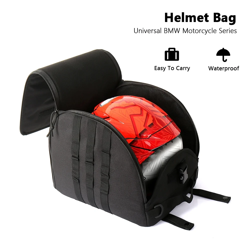 

Motorcycle Helmet Bag Lightweight Storage Carrying Large Capacity For BMW R1200GS R1250GS R1300GS ADV R1200RT R1250RT R18 RNINET