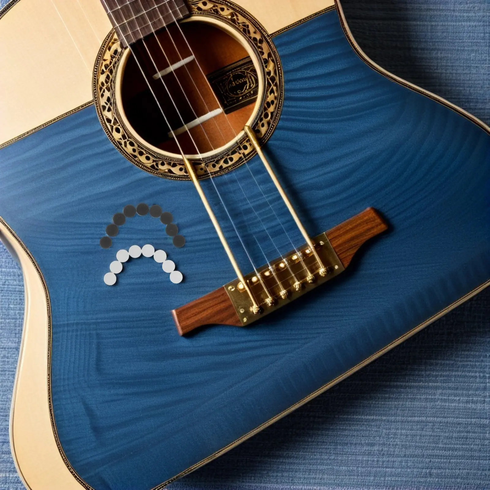 

200 шт. акриловых белых и черных точечных маркеров для гитары, 6x2,5 мм, для разметки грифа, профессиональные маркеры для ремонта гитар