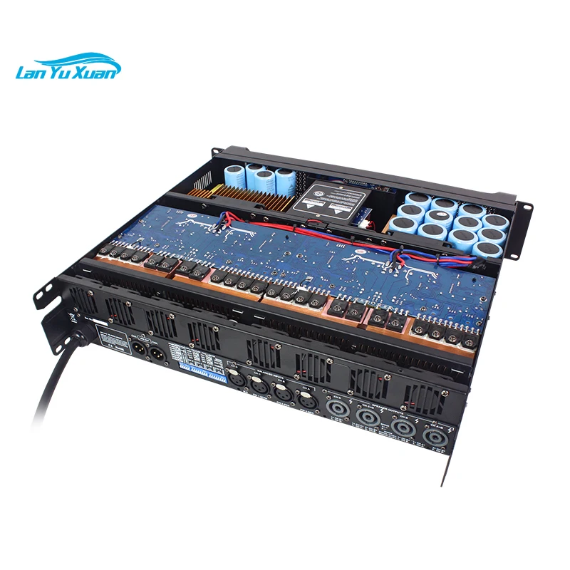 

Hot Product 4CH 1000w Professional Audio Ds-10q Power Amplifier for 4 Pics 15 Inch Subwoofer