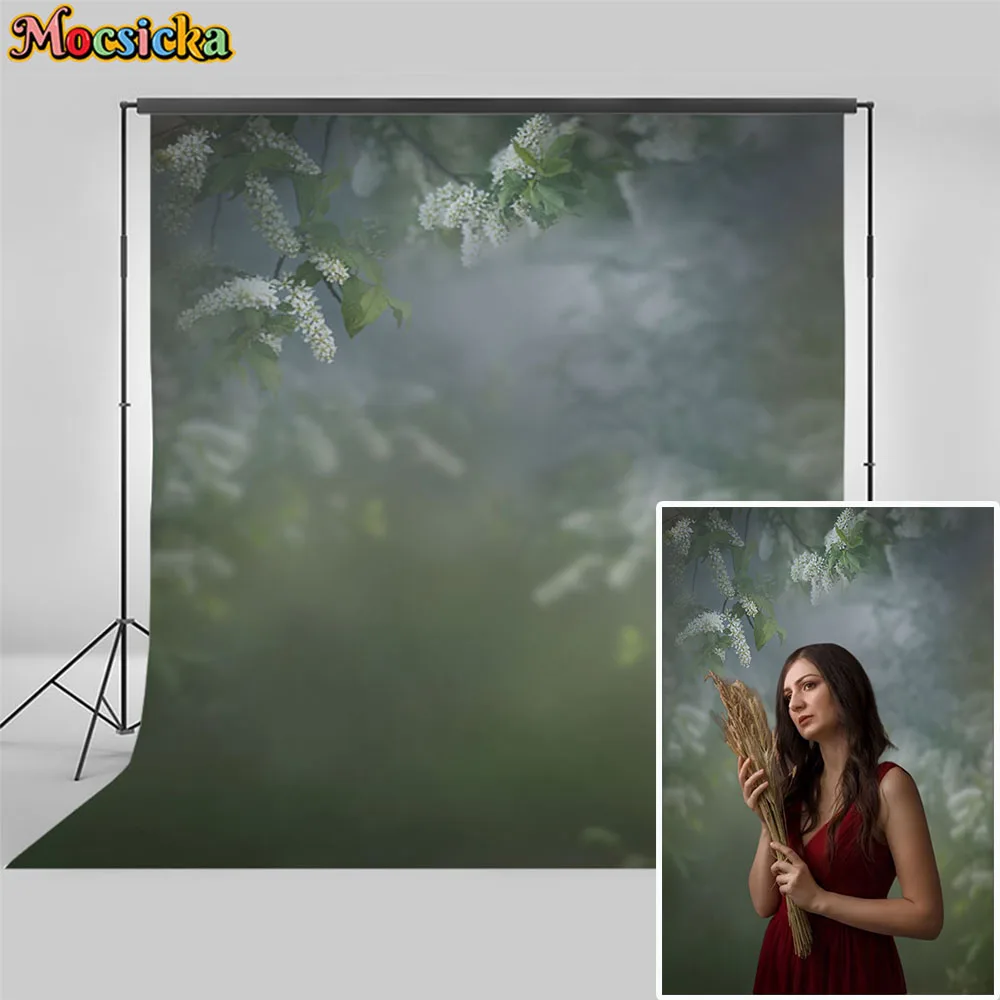 Hand Drawn Art Photography Backdrops Props Newborn Baby Abstract Shading Portrait Vintage Photo Studio Background Props Banner