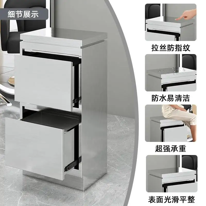 Barber Shop Dedicated Storage Cabinet Beauty Salon Multi-layer Trolley Modern Design Kapsalon Opbergkast Salon Furniture