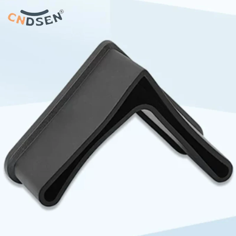 L-shaped Triangle Angle Iron End Cap 25mm 30mm 35mm 40mm 50mm Triangle Iron Non-Slip PVC Foot Cover