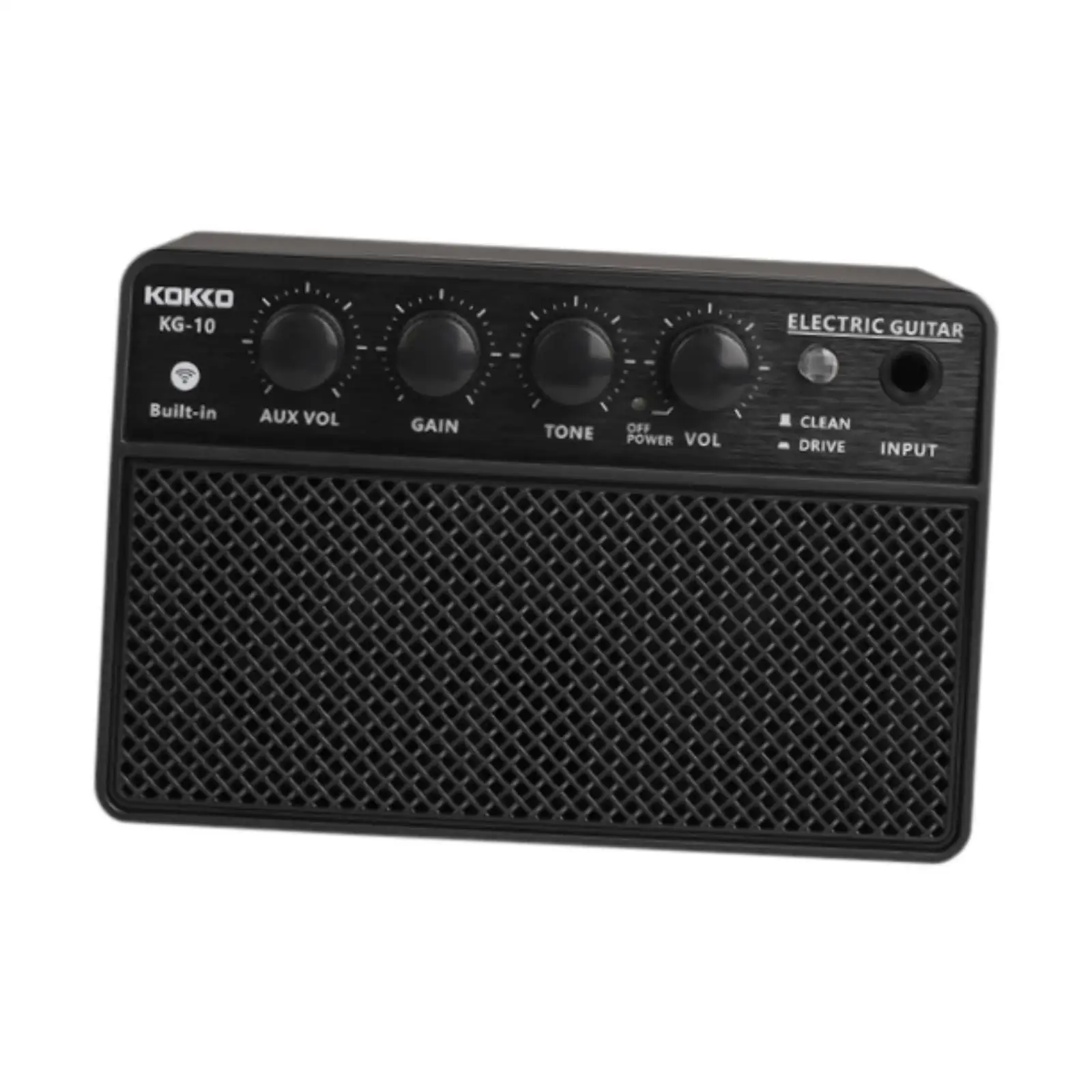 Electric Guitar Amp Portable 10w Mini Rechargeable USB C Plug and Play Headphone Output Travel Practice Amplifier for Players