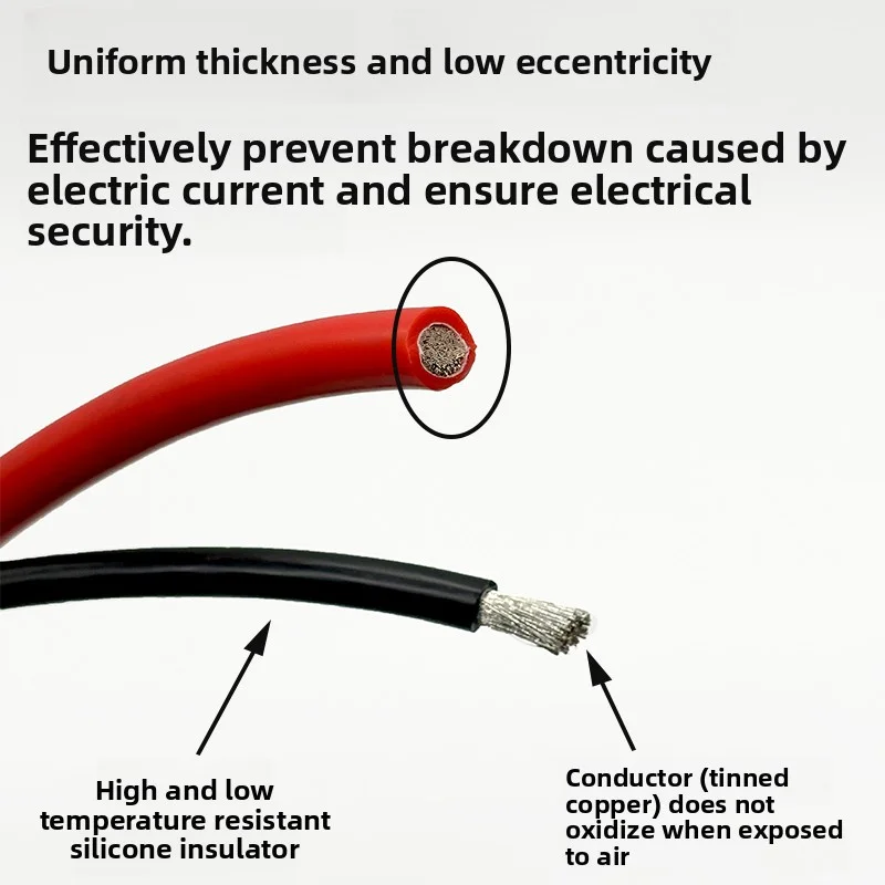 50A 10awg/120A 8awg 1to2 الفاصل 30 سنتيمتر سلك موصل عالية الحالي البطارية الشمسية تمديد كابل شحن #4