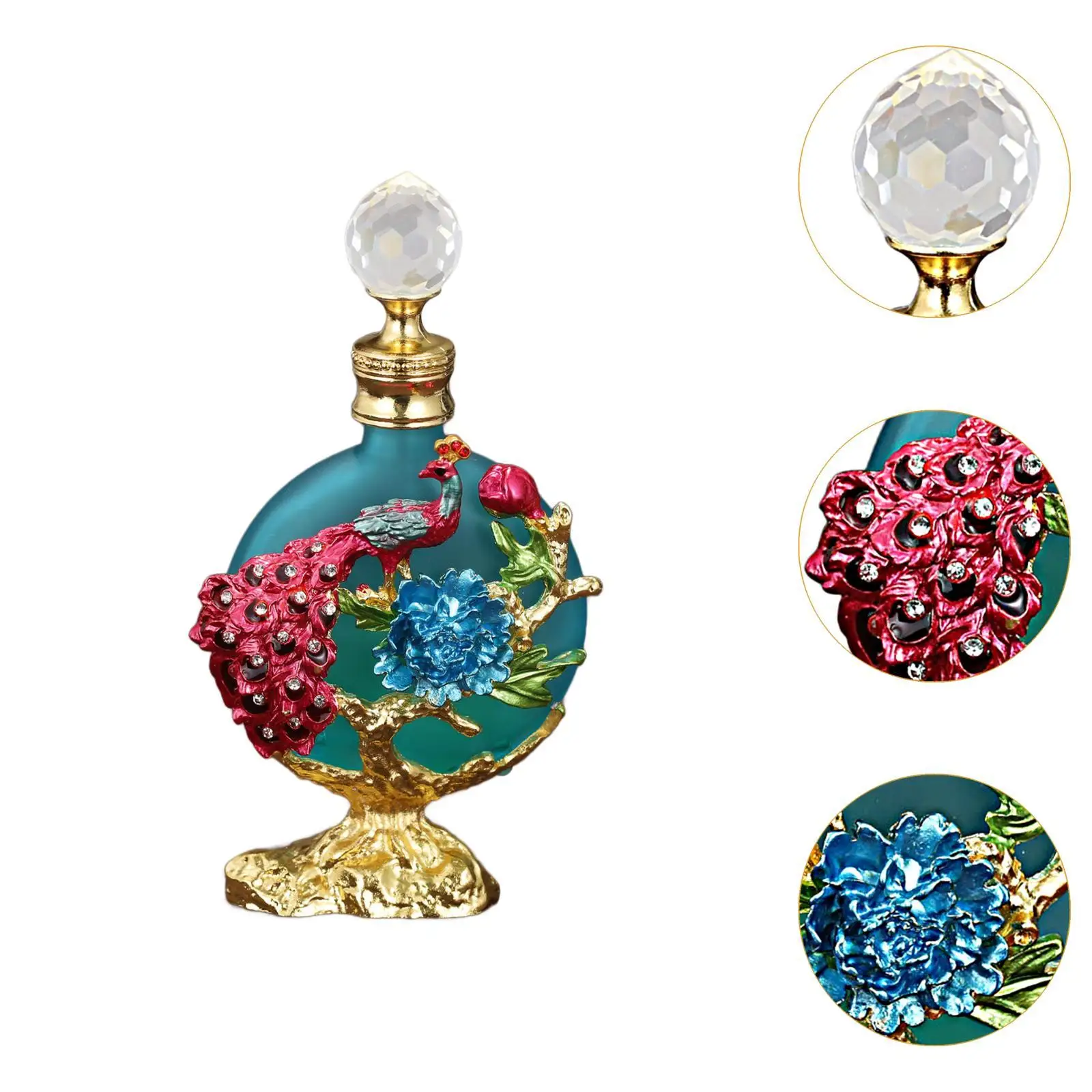 Empty Refillable Perfume Bottle Friends Gift Luxury Home Decor Makeup Accessories 30ml Glass Perfume Bottle Essential Oil Bottle