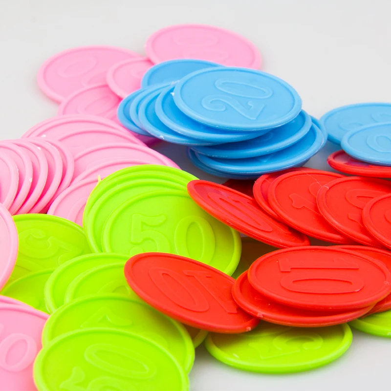 Fichas De póker con marcadores Para contar números, Juegos De mesa Para adultos y niños, fiesta De carnaval, recuerdos divertidos, Juegos De mesa