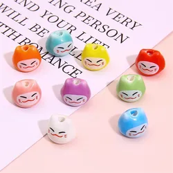 10pcs 9x10MM Cute Cat Ceramic Beads For Jewelry Making DIY Bracelet Necklace Colorful Procelain Beads Jewelry Accessories