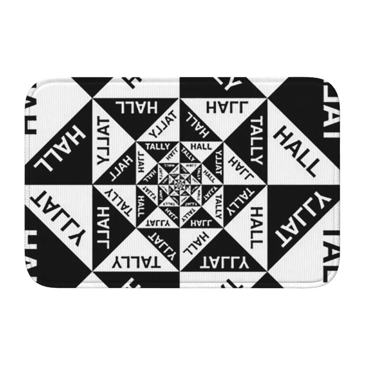 New Tally Hall Band Logo Genre Indie Pop Doormat Kitchen Entrance Home Floor Mat Non-slip Carpet Rug for Bedroom Footpad Mats