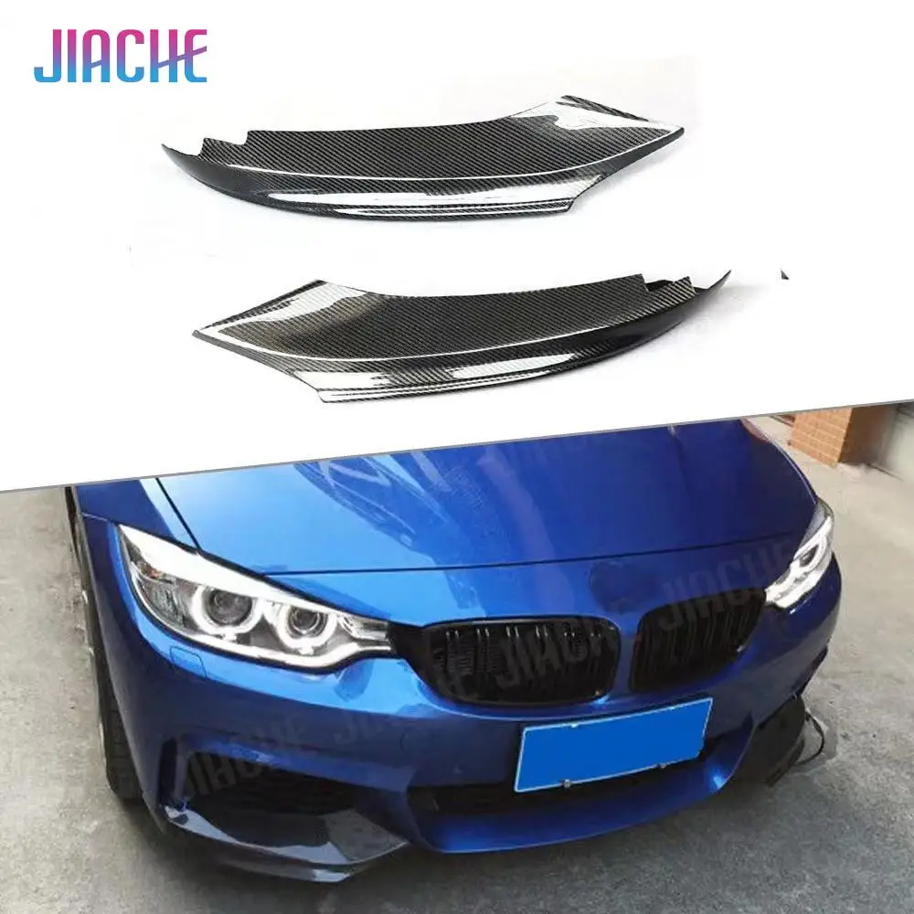 

Carbon Fiber / FRP Front Bumper Splitters Lip Flaps Cupwings for BMW 4 Series F32 F33 435i M Sport 2014 - 2017 Bumper Trims