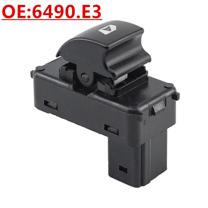 Car Power Window Switch 6490.E3 6490.HQ 6554.QL, 6554.HF, 6554HJ For Peugeot 207 Partner Tepee Citroen C4 Berlingo 2007-2018
