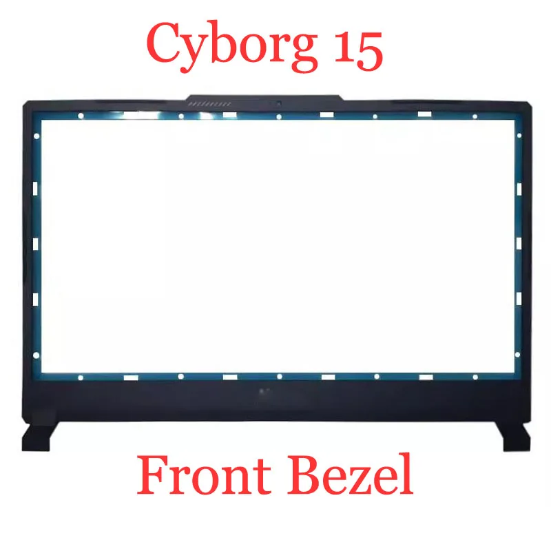 Imagem -02 - Caixa Inferior do Resto da Moldura Frontal Tampa da Dobradiça Lcd para Msi Cyborg 15 A12u A12udx A12ve A12vf A13udx A13ve A13vf