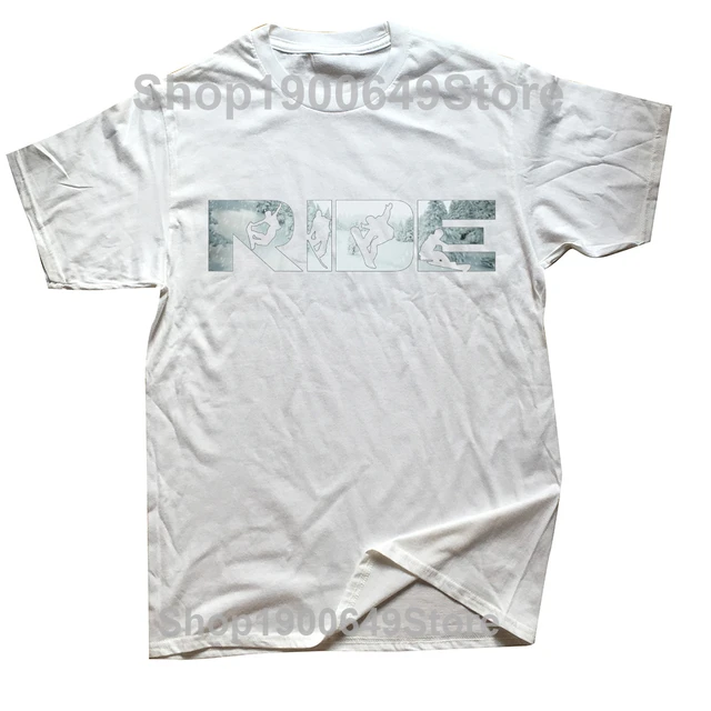 Ride Snowboard Funny Snowboarding Lover T Shirts Cotton Streetwear Short Sleeve Birthday Gift Summer Style T shirt Mens Clothing AliExpress