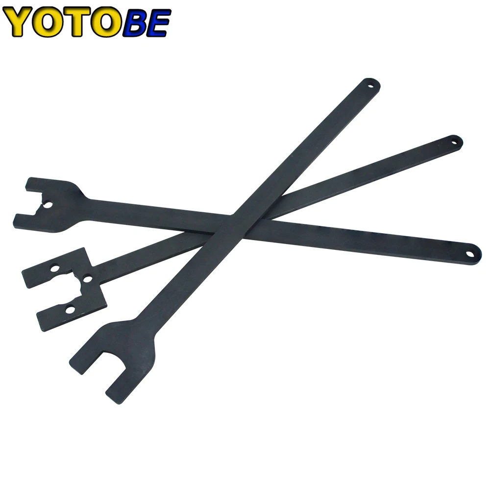 3PCS VISCOUS FAN WRENCH SPANNER TOOL SET FITS FOR RANGE ROVER 4.2 4.4 303-1142 303-1143