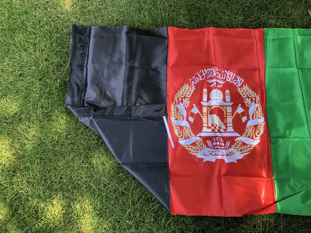 Afghanistan Flag Banner 90x150cm Hanging polyester Afghani Kabul Office Activity parade Festival Home Decoration