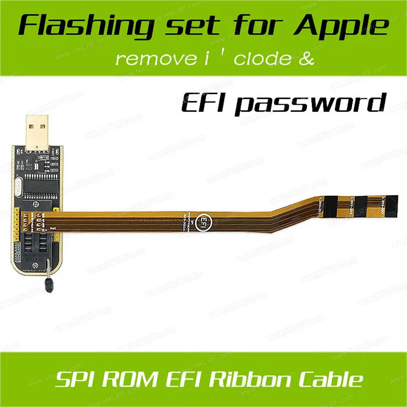 Universal USB Programmer CH341 A support24/25series with EFI Cable Connector Tool for Macbook