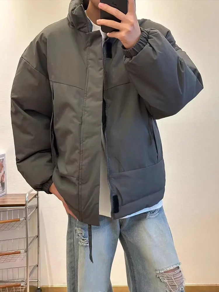 American Sle Cotton Flight Jaet Cappotto da uomo ort Thi caldo colletto alla coreana Autunno Inverno Faionable Cappotto capispalla casual