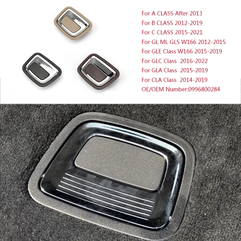 

For Mercedes W166 W292 Car Rear Trunk Mat Carpet Handle Auto Accessories For Benz ML GL GLE GLS A B C GLA CLA GLS GLC Class