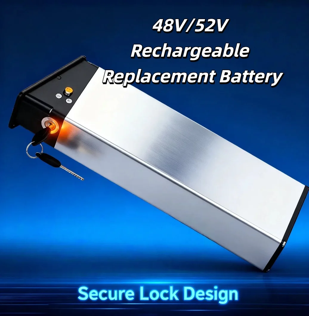 

48V/52V Rechargeable Battery (12Ah/14Ah/17.5Ah) – Durable Energy for New Engwe EP-2 Pro, MATE X Scooter & DCH-009 Daily Commutes