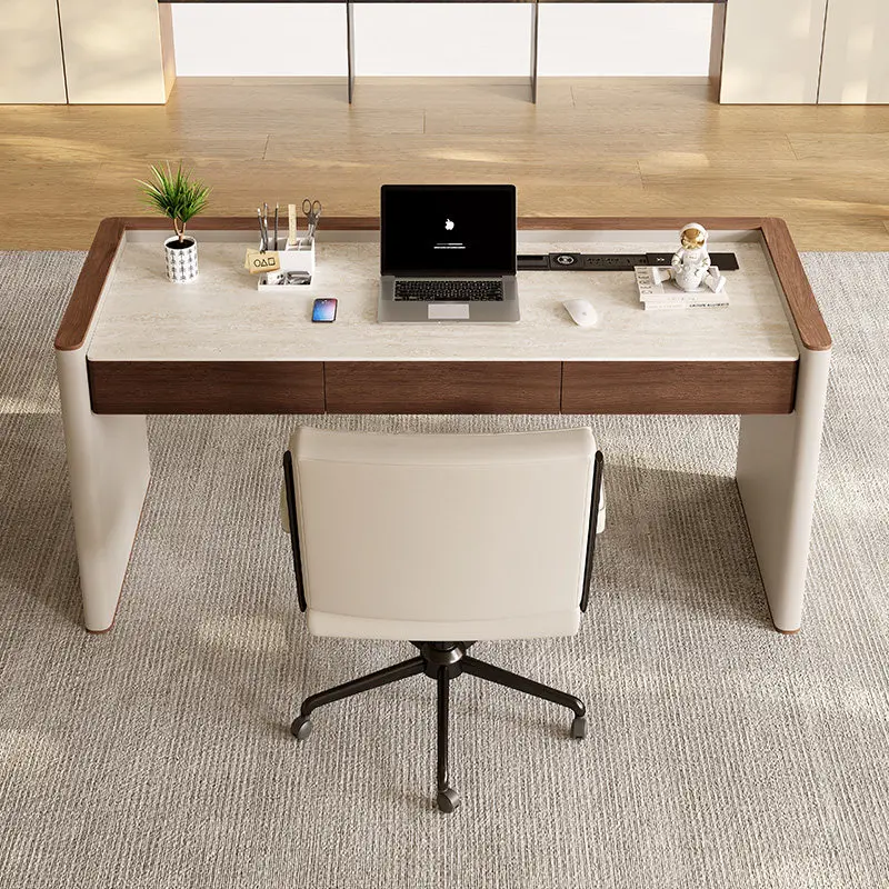 Modern Office Desk Computer Gaming Living Room With Storage Writing Table Standing Study Escrivaninha De Quarto Office Furniture