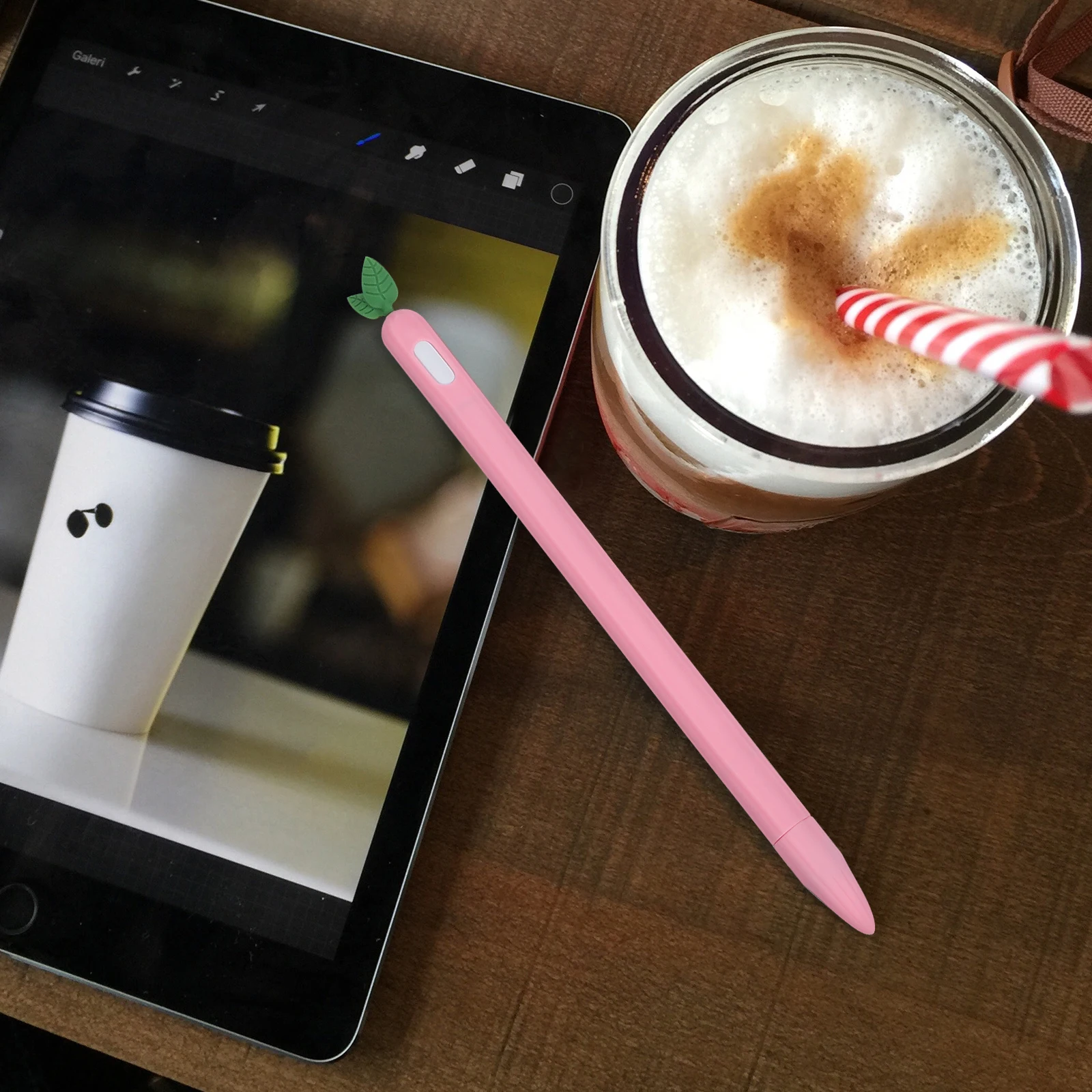 

Silicone Sleeve Electronic Electronic Pencil Cover Pencil Non Slip Protective Case Touchscreen Pen Stylus Holder Accessories
