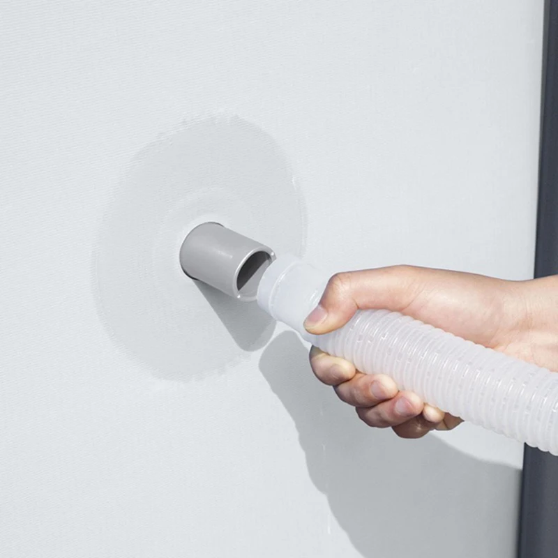 مضخة تصفية حمام السباحة كبيرة جدًا، رف أنابيب قابل للنفخ، منقي مياه عالمي، مضخة تصفية مياه عائلية #1