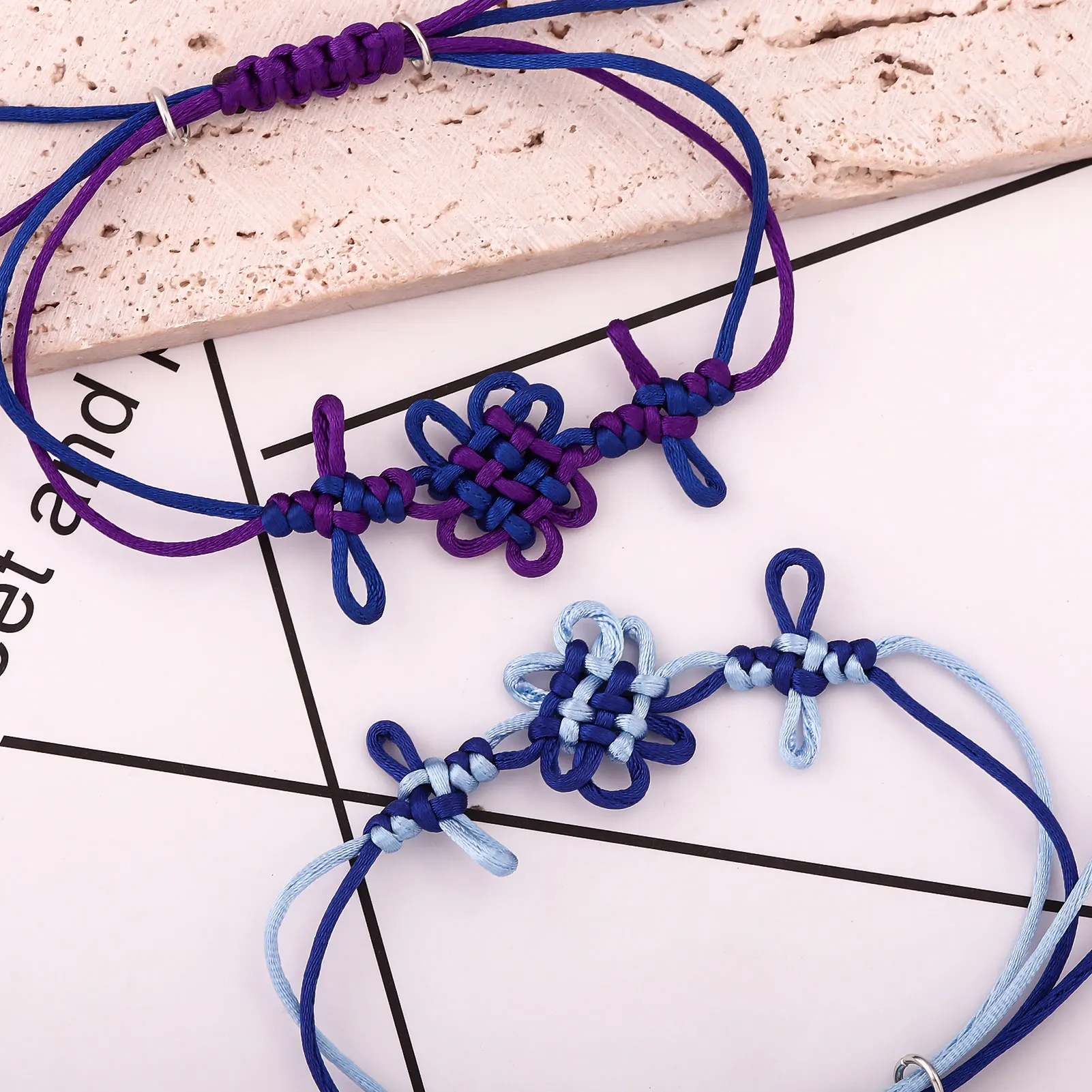 Anime KPop Demon Hunters HUNTR/X Rumi Cosplay Bracelet Woven Rope Chain Pendant Unisex Bracelets Jewelry Accessories