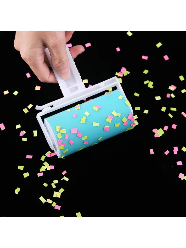 Washable Clothes Hair Sticky Roller Reusable Portable Home Clean Pet Hair Remover Sticky Roller Carpet Bed Sofa Dust Collector