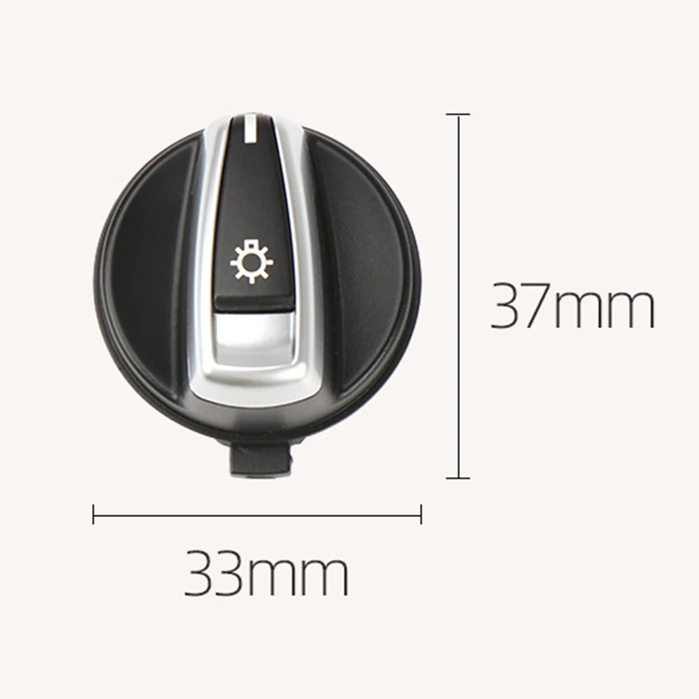 

Car Headlamp Front Head Light Switch Rotation Button Cover For BMW E90 E91 E92 E93 E84 E82 E87 E88 For BMW 1 3 Series X1 320I