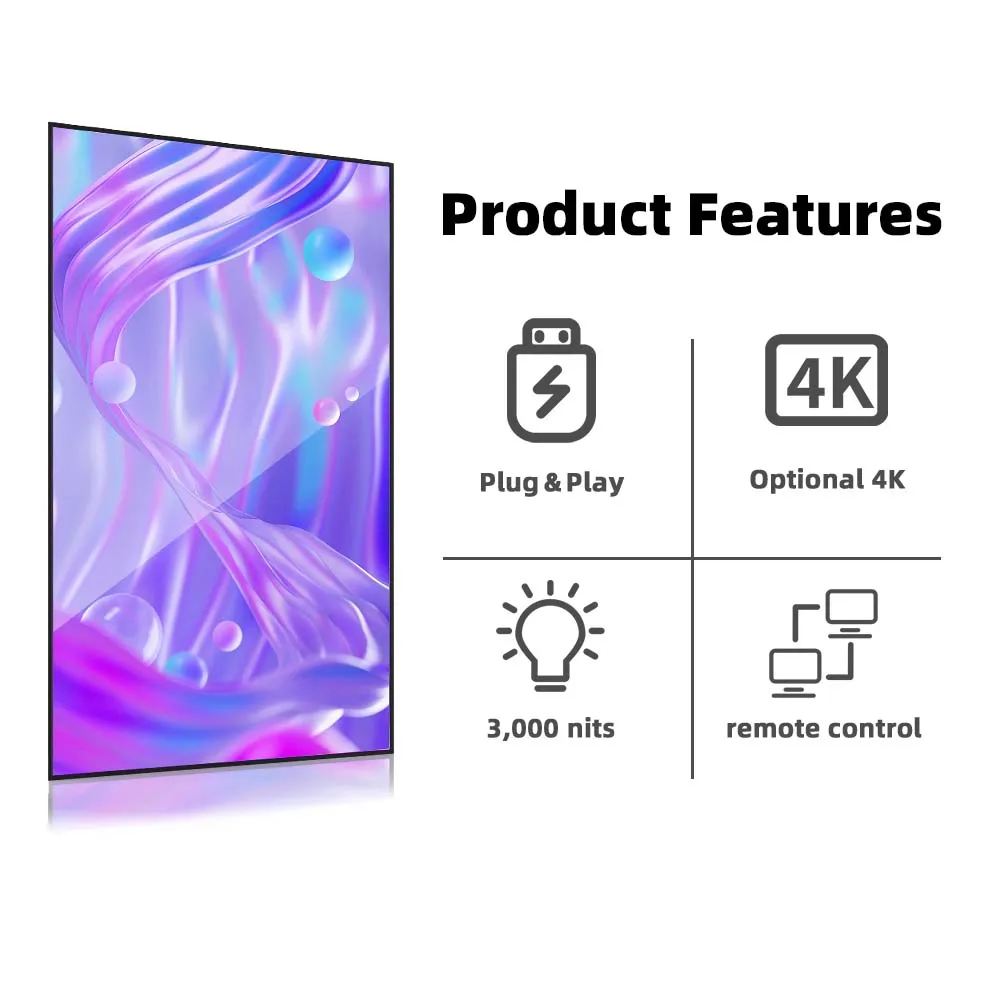 Window Display Screen Advertising Equipment Digital Window Display Digital Signage and Display