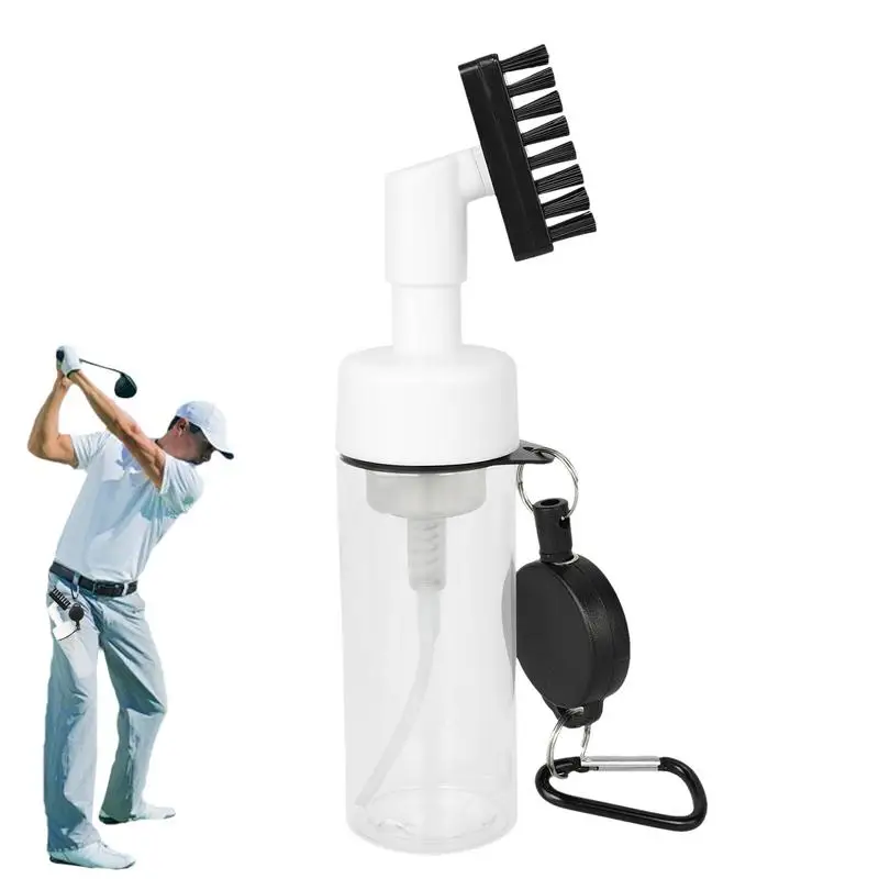 Golf Club Brush Cleaner Lightweight Golf Club Groove Brush Portable Golf Club Cleaner Brush Golf Groove Cleaning Tool With Squee