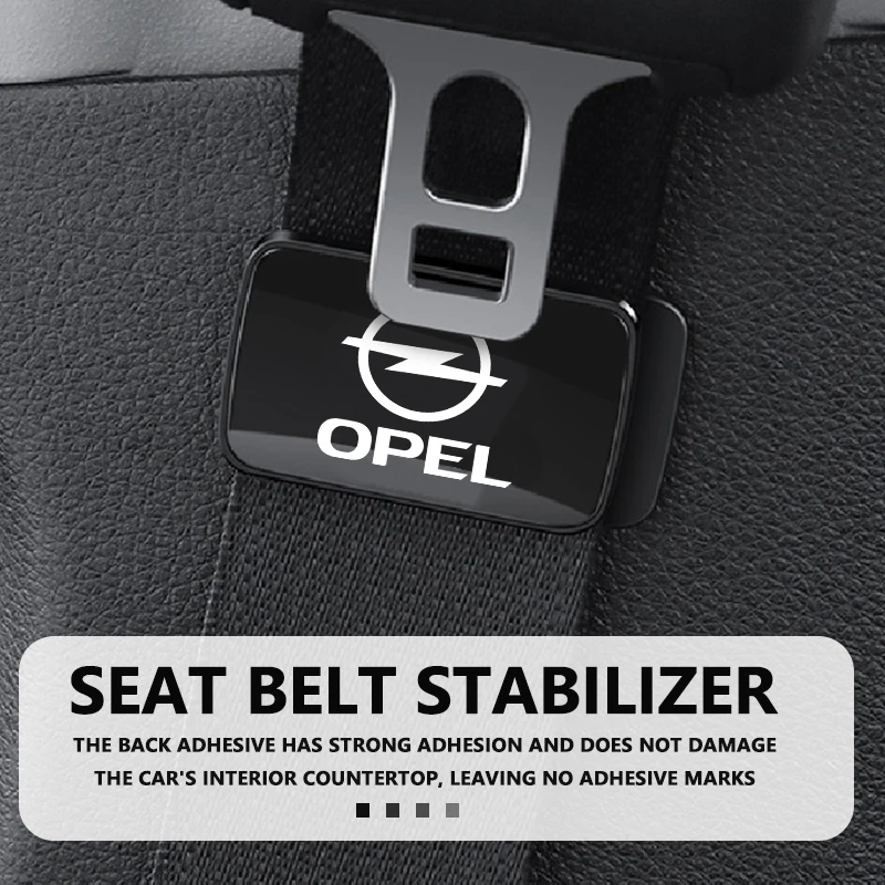 Magnetic Attract Car Seat Belt Holder Stabilizer Fastener Style For Opel Corsa Mokka Astra Cascada Adam Insignia Meriva Vectra