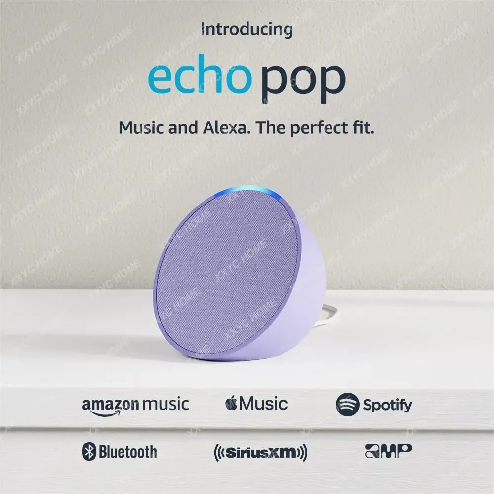 Amazon echo pop smart speaker WiFi audio alexa support matters