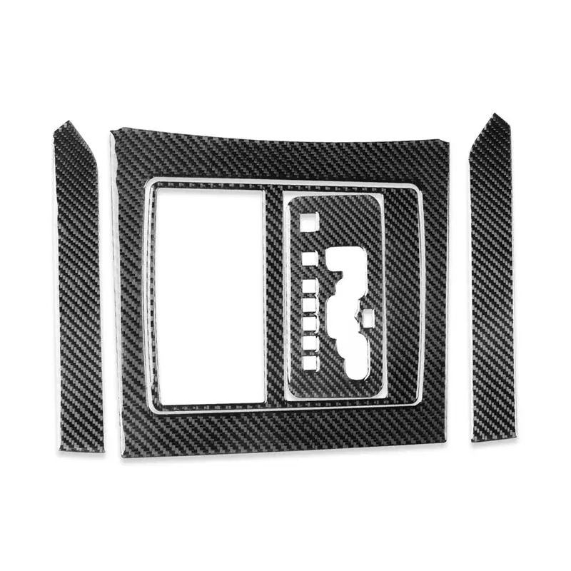 

Накладка на панель переключения передач из карбона для Jeep Liberty 2008-2012, декоративная отделка, наклейка, замена элементов интерьера