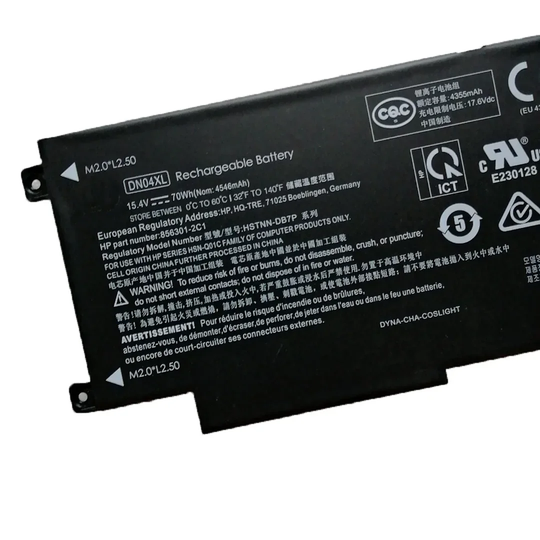 Imagem -03 - Bateria do Portátil para hp Zbook x2 g4 15.4v 70wh Dn04xl 8563012c1 Hstnn-db7p 856443855