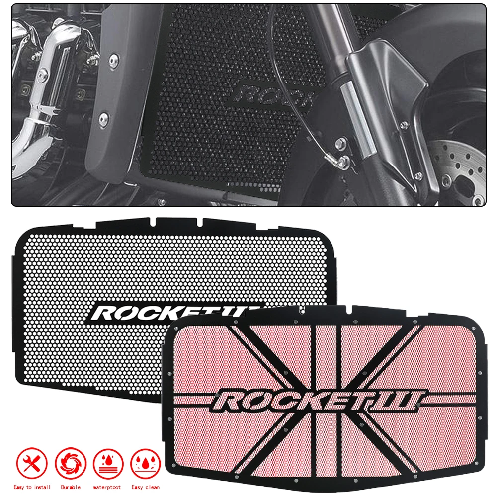 

Motorcycle FOR Rocket 3 Rocket III Rocket3 2004 - 2017 2016 2015 2014 2013 2012 2011 2010 Radiator Grille Guard Protector Cover