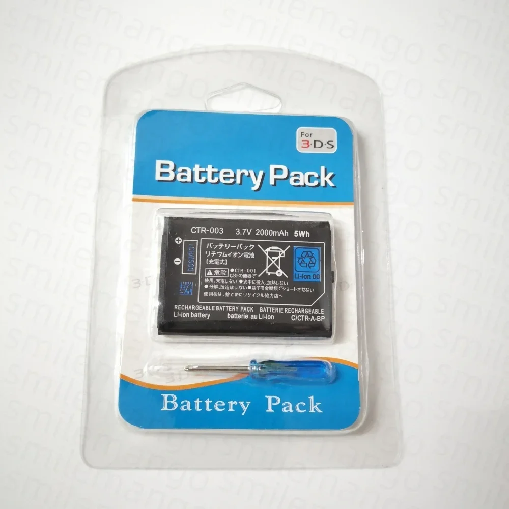 

2000mAh CTR-003 For Nintendo 2DS 3DS NEW 2DS XL Battery CTR-003 For Nintendo 3DS N3DS Gamepad Controller New 3DS