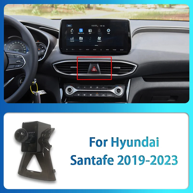 Special Car Phone Holder GPS Supporting Fixed Bracket For Hyundai IX25 IX35 Verna LA FESTA Palisade Santafe Custo