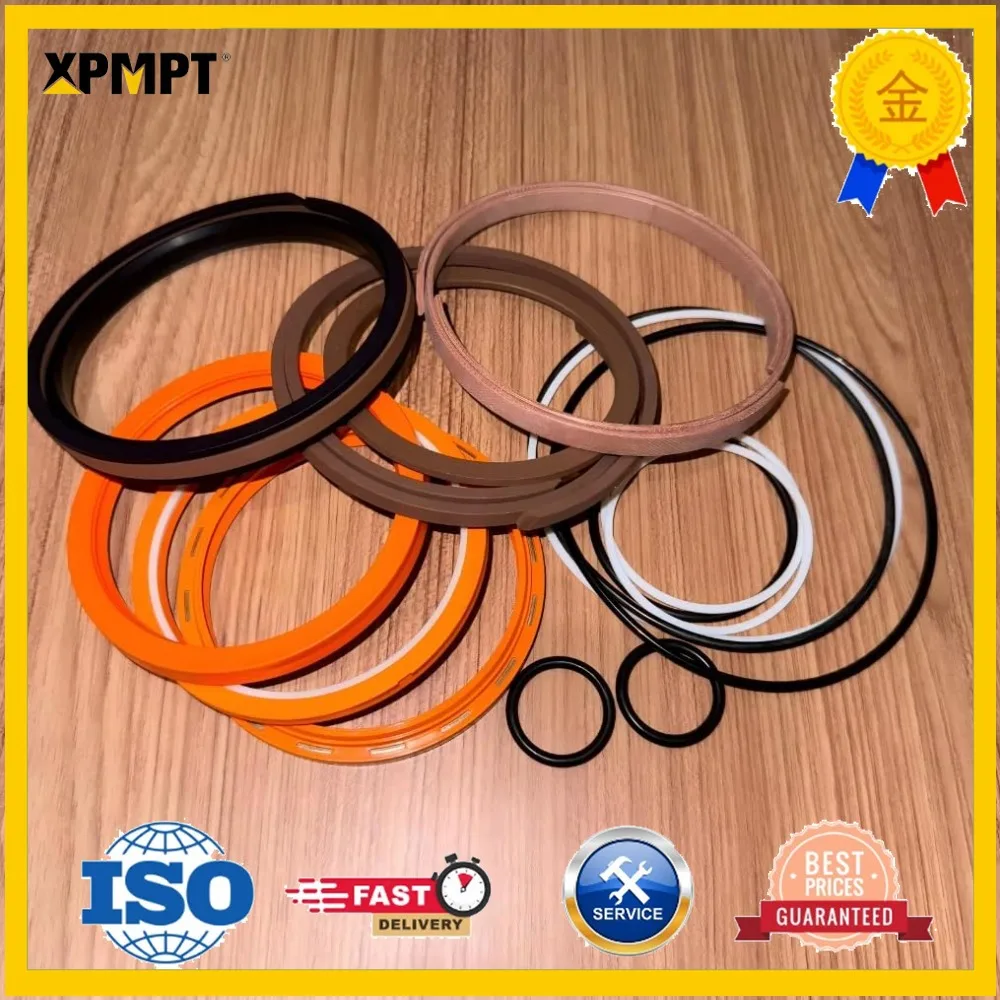 Oil Seal Kit Compatible with Hyundai R170W-9 31Y1-24090 Excavator Adjust Cylinder Hydraulics