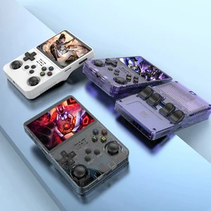 R36S Konsol Permainan Video Genggam Retro Sistem Linux Layar IPS 3,5 Inci Pemutar Video Genggam Portabel 64GB 15000 Game 6 video game genggam penjualan terbaik untuk anak-anak - №